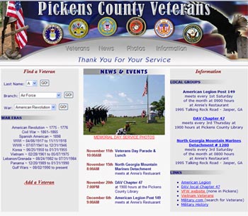 Pickens County Veterans.com