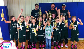 Pickens County 7-8 Girls All-Star Basketball Headed to State Tournament