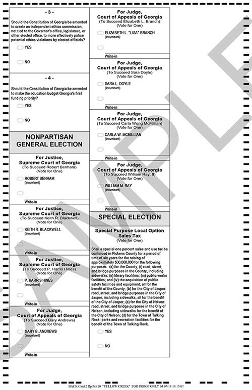 Pickens County Board of Elections and Registration