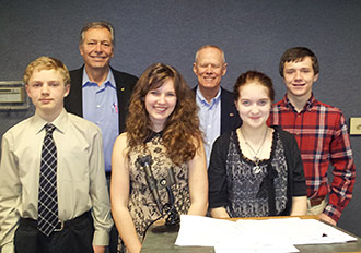 WILDWOOD STUDENTS COMPETE IN ORATORICAL CONTEST SPONSORED BY THE OPTIMIST CLUB OF JASPER