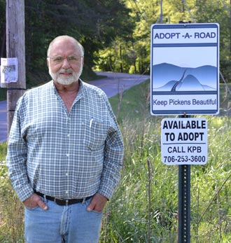 Help Keep Pickens County Clean by Adopting A Road