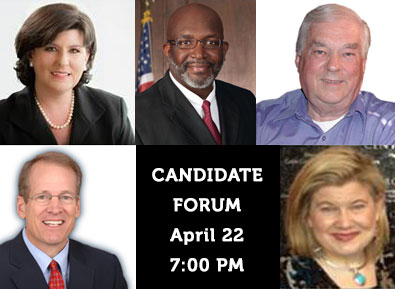 Candidate Forum at April Tea Party Meeting