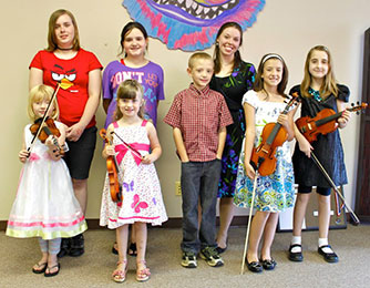 Creative and Performing Arts Academy hosted two recitals Spring 2012