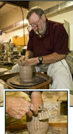 Meet the Artist: Potter C Larry Wilson
