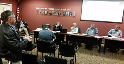 Pickens County Board of Commissioners Meeting (Video)