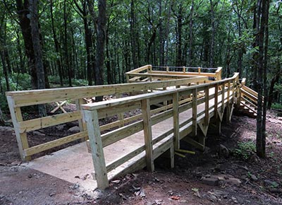 Eagle's Rest Outdoor Classroom and Observation Platform Complete