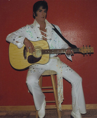 Elvis Tribute Artist at Old Tate Gym