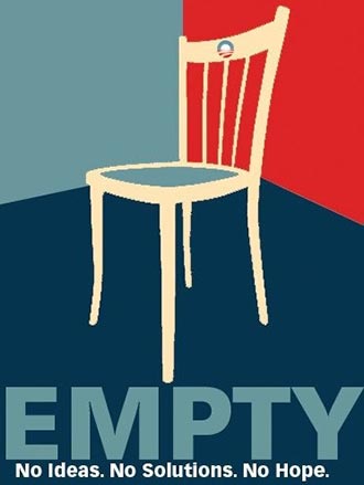 THE TEA PARTY AND AN EMPTY CHAIR ON PARADE