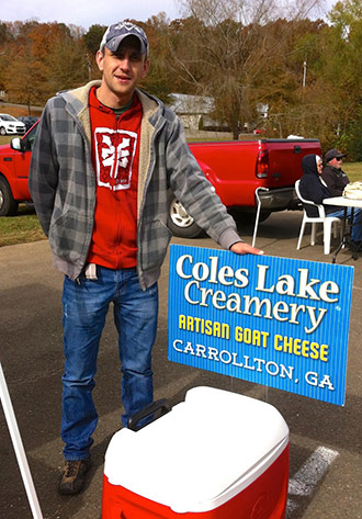 New Season New Vendors at Winter Farmers Market - Goat Cheese and Noodles