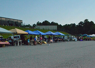 VOLUNTEERS FOR ANIMAL SHELTER OF PICKENS COUNTY INVITE YOU TO THE FARMERS MARKET AT SACKETTS ON JULY 6TH