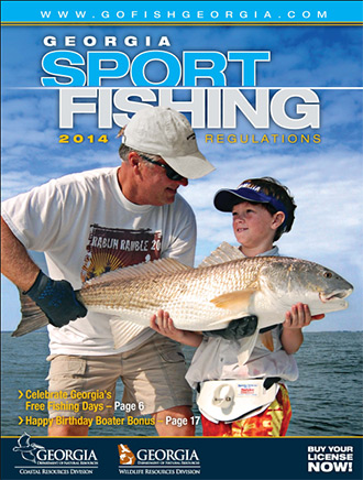GEORGIA’S 2014 FISHING REGULATIONS NOW AVAILABLE