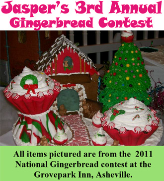 Jasper’s 3rd Annual Gingerbread Contest is on the Horizon