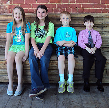 Harmony Elementary students attend the Georgia Stock Market Game Awards Luncheon