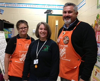 Home Depot in Jasper honors Teacher of the Quarter Recipients