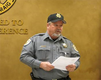 County Marshal Spoke at Keep Pickens Beautiful March Board Meeting