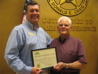 Keep Pickens Beautiful Presents award to Big Canoe