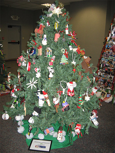 Ornaments for Keep Pickens Beautiful Tree Made By Harmony Elementary School Students