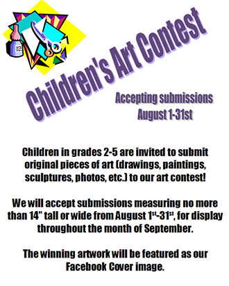 Children’s Art Contest at the Pickens County Library
