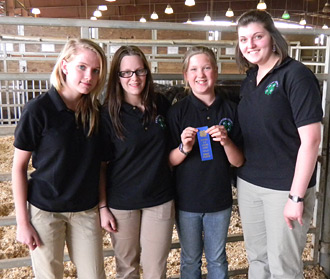 Pickens County 4-H Competes in Livestock Judging