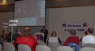 Pickens County Mass Precinct Meets At Chattahoochee Tech