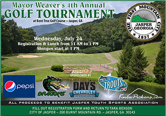Mayor Weaver's Golf Tournament Set For July 24th