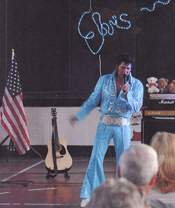 Elvis Tribute Show Rocks Old Tate Gym