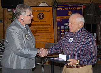 OPTIMIST CLUB OF JASPER RECOGNIZED AS DISTINGUISHED CLUB