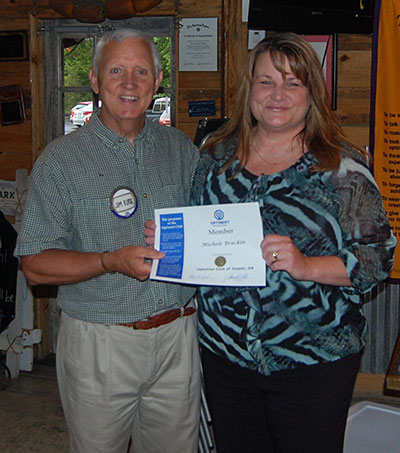 OPTIMISTS WELCOME NEW MEMBERS