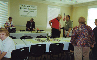 Benefits and Friendships Beckon Retired Educators in April