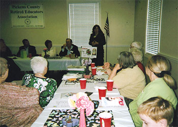 Pickens Retired Educators Were Busy at April Meeting