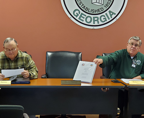 Pickens County Board of Commissioners Called Meeting March 2020