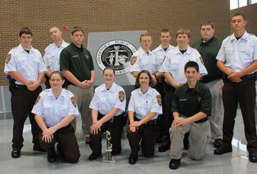 Pickens Sheriff Explorers Attend State Conference