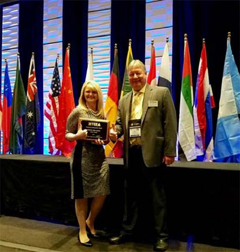 The ITEEA awards Pickens High School the Program Excellence Award