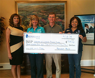 Renasant Bank donates to Habitat For Humanity Pickens County