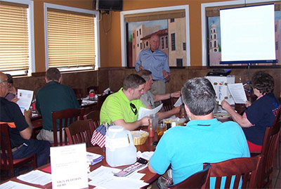 Interesting Conversations and Lunch with Pickens County Tea Party