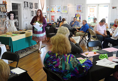 Marketing Art on Social Media was Topic at Sharptop Arts Association April Brunch