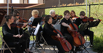 Sharptop Strings Community Orchestra Opening for Young Actors Project Fall Performance