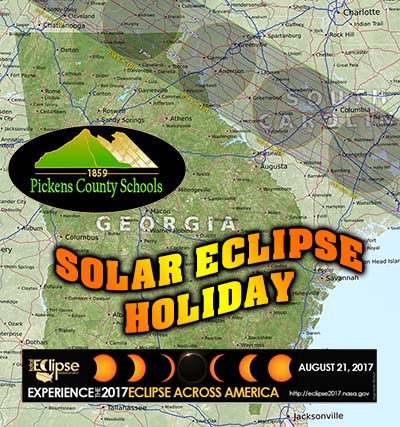 Celestial Event to Eclipse School Day for Pickens Students and Staff