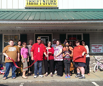 Pickens County Chamber of Commerce Welcomes New Member The Strong Tower with a Ribbon Cutting