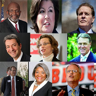 THE CANDIDATES ARE COMING! DO YOU KNOW WHO THESE PEOPLE ARE?