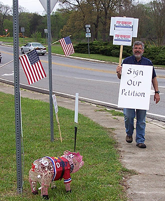 Taxed Enough Already Peaceful Protestors Out Again on April 15th