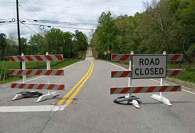 ***EMERGENCY REPAIR CLOSES PICKENS COUNTY BRIDGE
