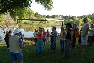 Night of the New Moon and the Eve of the Summer Solstice at Twelve Stone Farm