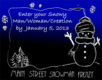 JASPER WINTER ADVISORY…MAIN STREET SNOWMAN FRENZY COMING IN JANUARY