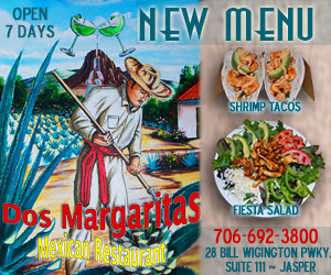 Dos Margaritas New Menu