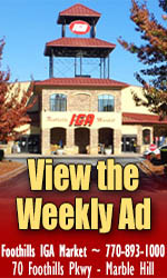 View Foothills IGA Weekly Ad