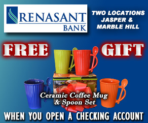 Receive a free gift when you open a checking account at Renasant Bank