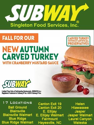 Subway deals on Facebook