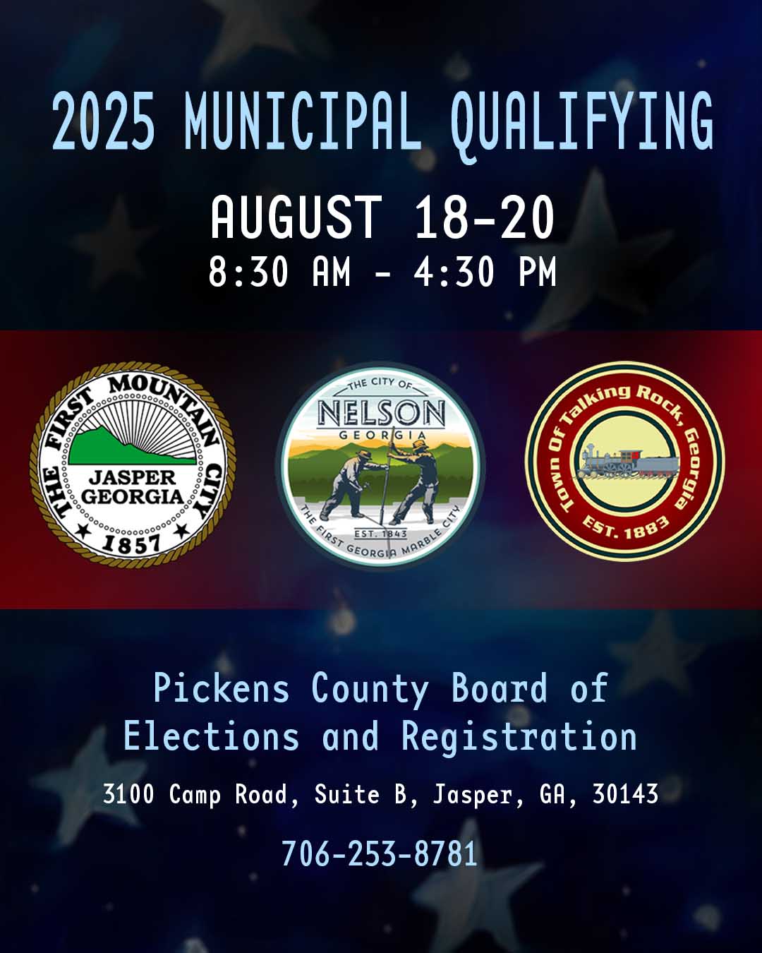 Municipal Election Qualifying