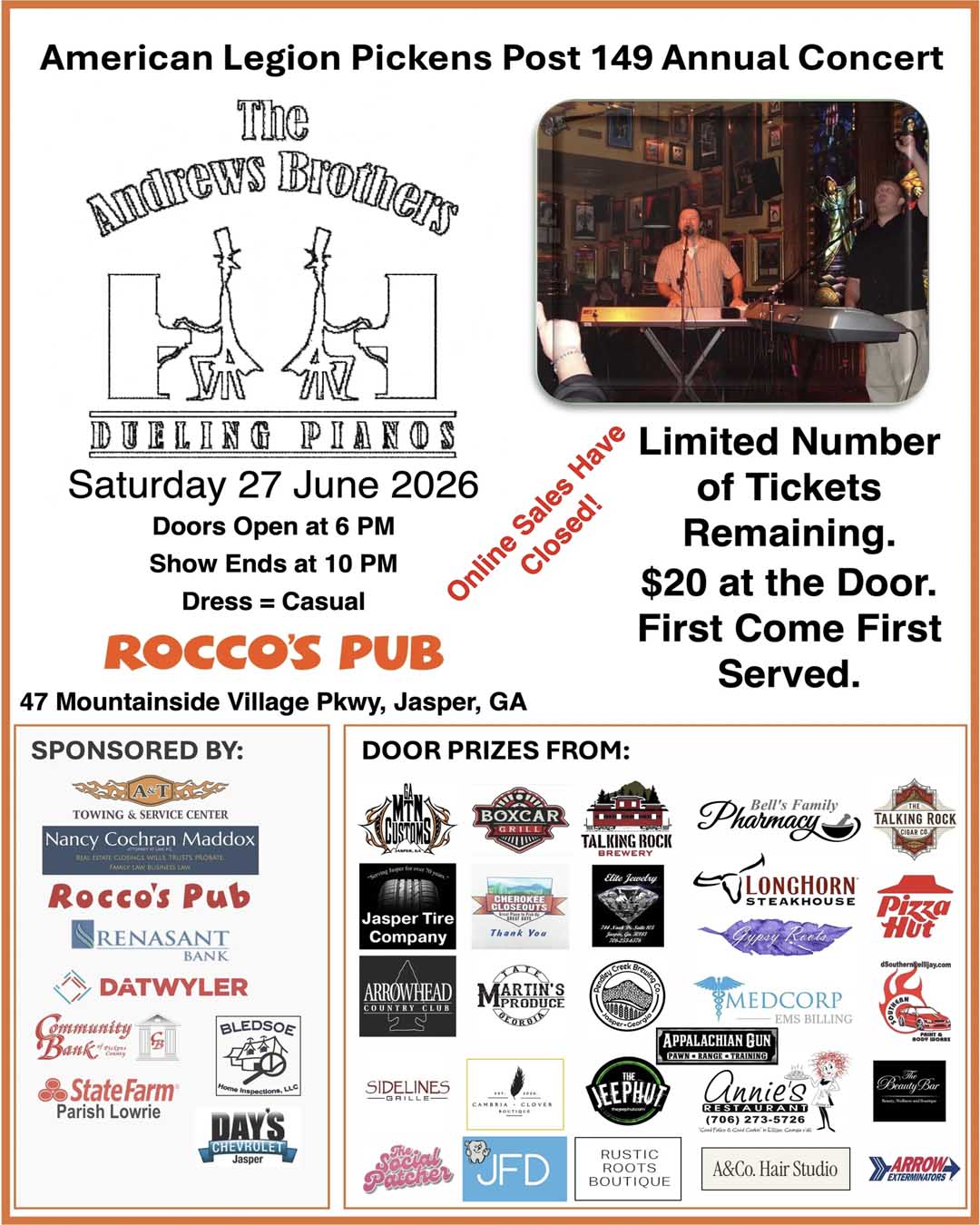 American Legion Post 149 Concert